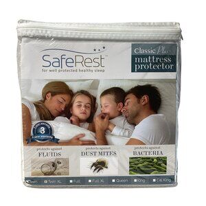 SafeRest: Classic Plus Mattress Protector, Size Twin XL